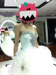 第六套主纱-韩国天使嫁衣婚纱礼服馆(上海旗舰店)