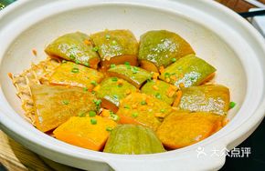 Braised Pumpkin in Clay Pot