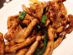 茶树菇小炒肉-中山保利艾美酒店-乐美中餐厅