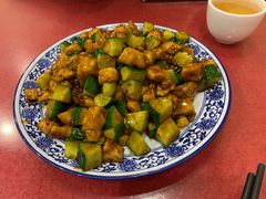 酱爆鸡丁-北大地皖峰饭馆