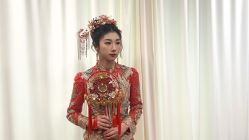 -懿沉香中式嫁衣礼服秀禾服龙凤褂马来褂旗袍总店