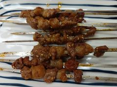 炭烤原味羊肉串-许哥东北烧烤·铁丳烤串·宫后夹肉(繁花中心店)