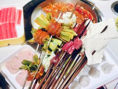 贡菜牛肉-钢管厂五区小郡肝串串香火锅(人民广场店)