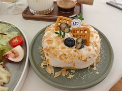 烤杏椰糖伯爵蛋糕-DW CAFE·咖啡·简餐·轻食(兰埔店)