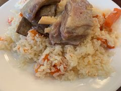 碎肉拼羊排手抓饭-巴依家新疆手抓饭(菱角湖万达店)