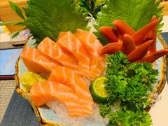 三文鱼刺身-樱の千渡日式料理·铁板烧•烧鸟(金盛田广场店)