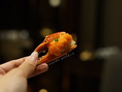 和乐蟹蒸手剁肉饼-广州文华东方酒店·江-由辉师傅主理