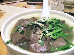 白灼韭菜猪红-珍宝粤赏里(杏坛店)