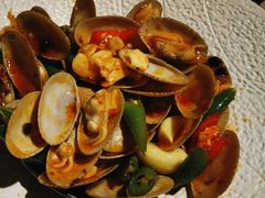 尖椒炒花甲-百味馆·粤菜·湛江菜(后海花园店)