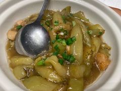 咸鱼茄子煲-上海老饭店(北京分店)
