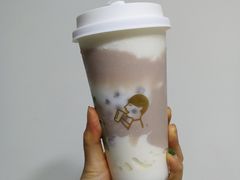 芋泥波波茶加冰淇淋-喜茶(佛山顺德大良东乐路店)