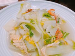 腐皮杭白菜-老头儿油爆虾·知味杭州(爱琴海购物中心)