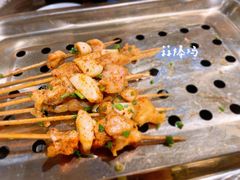 蒜爆鸡-盟重烧烤(东瓜山创始店)