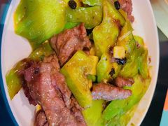 凉瓜炒牛肉-羽鸽集·乳鸽专门店·地道顺德菜(岭南站店)
