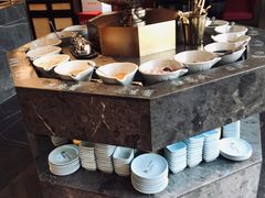 自助调料区-捞神煲汤火锅(湖滨商业街店)