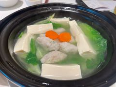 鱼滑豆腐生菜-金悦轩海鲜酒家(拱北店)