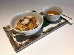 鲜虾葱油拌面配昆布豆腐汤-伯衡55·吉品轩(乌鲁木齐南路店)