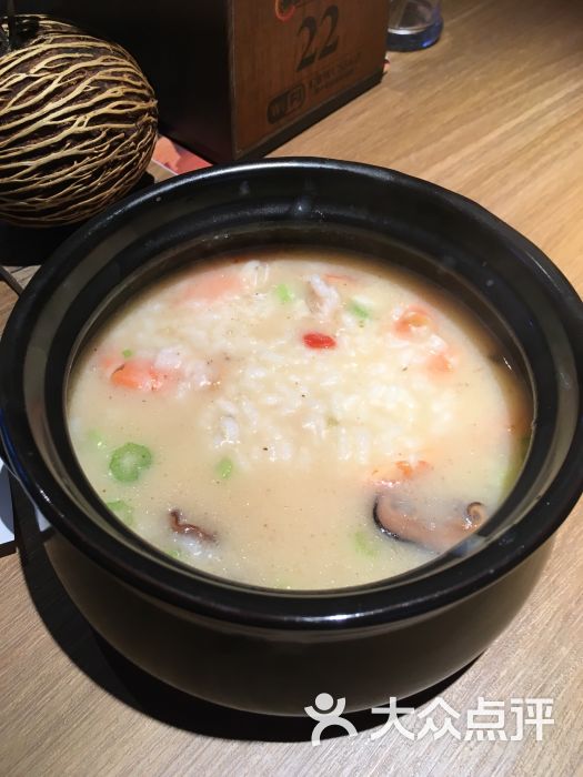 经典干贝鲜虾粥