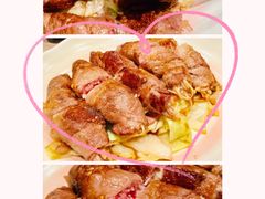 金菇薄烧牛肉卷套餐-小山日本料理(太古汇店)