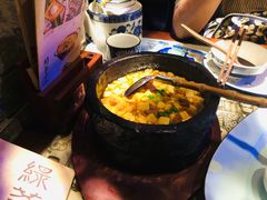 石锅鸡汤豆腐-绿茶餐厅(松江万达店)