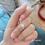 钻戒分享💍|超级显大钻戒✨仙气满满~