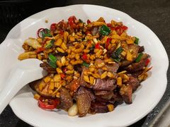 萝卜干炒腊肉-湘肠香火锅店(团结湖店)