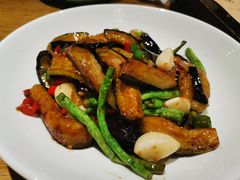 茄子豇豆-鸡毛店·川菜(双楠店)