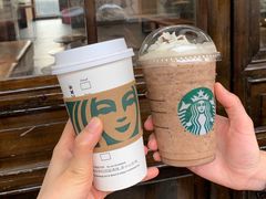 焦糖巧克力星冰乐-星巴克臻选(成都宽窄巷子店)