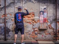 -槟城街头艺术街区