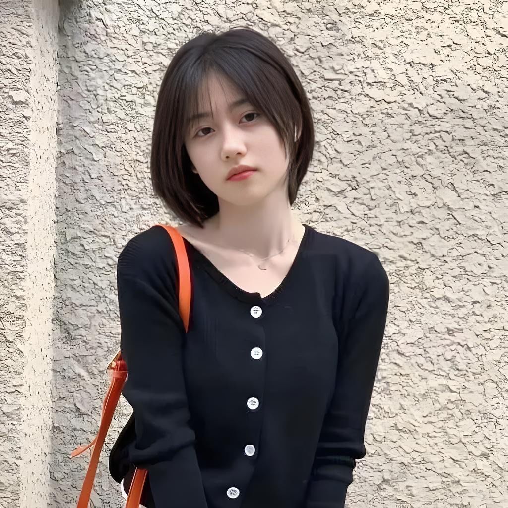 剪短发感受自然美