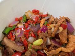 牛肉腰花二合一豆皮-周记热干面豆皮大王(桃花东街店)