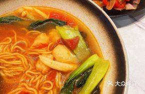 Hand-Made Shrimp Slurry Noodles