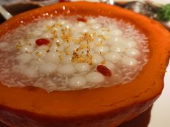 南瓜酒酿小圆子-玫瑰厅上海菜(兴国路店)