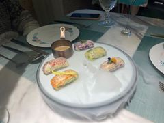 漫步花开彩虹卷-蜜桃花开·中西融合菜E&W(南长街店)