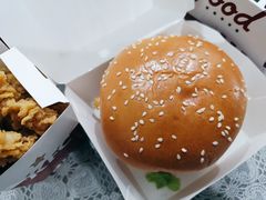 香辣鸡腿堡-肯德基(平江新城店)