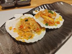 芝士酱焗扇贝-京旬海鲜放题·铁板烧自助餐厅