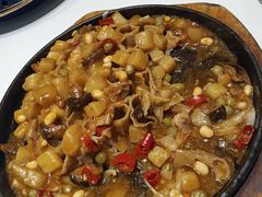 口蘑羊肉焖莜面-热河食府(中山路店)