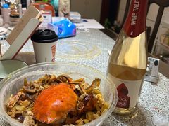 香辣蟹炒菜-秦记香辣蟹(松榆里店)