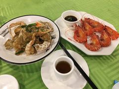 姜葱炒红蟹-盛港湾海鲜食府(黄沙店)