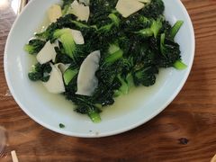 塔菜炒冬笋-双塔老饭店