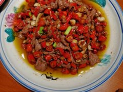 小炒黄牛肉-厨道重庆菜馆(鸳鸯店)