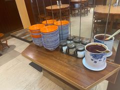 自助调料区-老桐椿 · 上海大馄饨