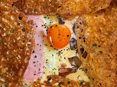 巴黎火腿鸡蛋芝士蘑菇可丽饼-RAC BAR(安福路店)