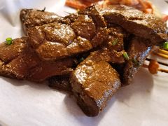 碳烤猪血-黑皮烧烤(民意四路店)