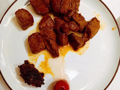 铁板香煎牛肉粒-肆月河豚·新淮扬(金融街店)