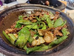 辣椒炒肉-煜丰汴京烤鸭(福彩路店)
