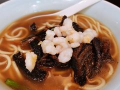 虾爆鳝面-奎元馆.百年奎元.非遗传承(西湖边的解放路店)
