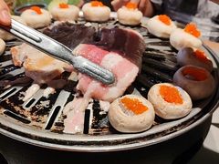 -草家酱蟹炭火烤肉店(珲春南路一店)