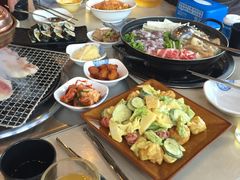 炸鸡色拉-郑阿姨的家·이모네·韩料&烤肉(武川路店)