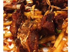 椒盐羊肉-味庄徽菜